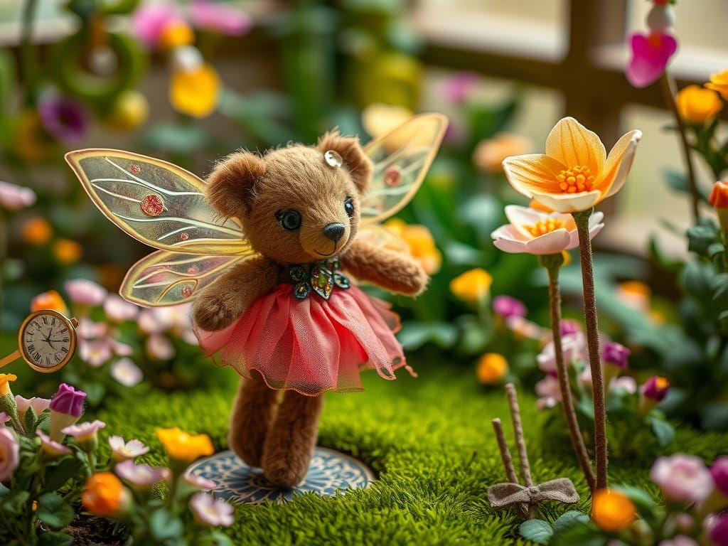 Steampunk Fairy-Bear at Fantasy Dress-Up Party