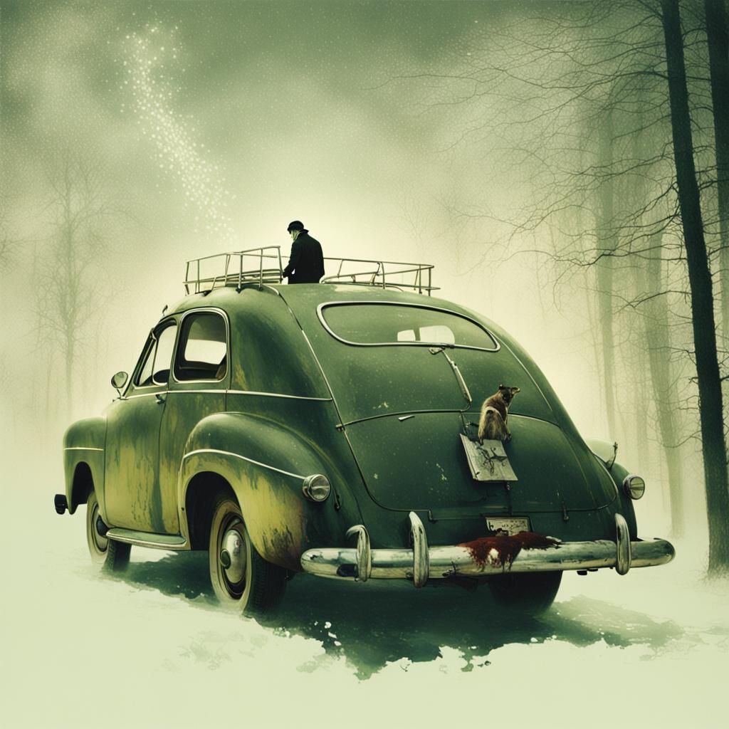 Ethereal Abstract Landscape with Soft Lighting