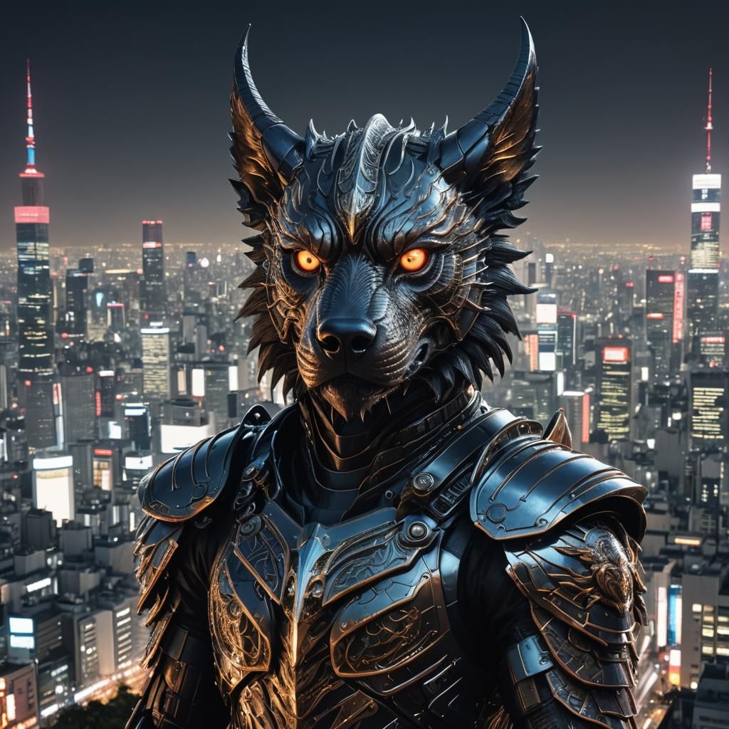 Mysterious Griffin Demon in Tokyo Metropolis