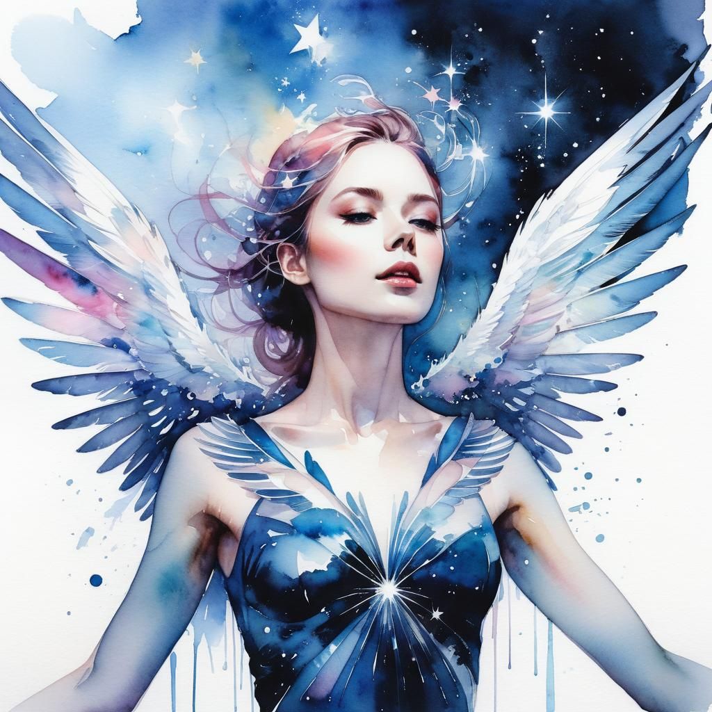 Ring-Mistress Flying Through the Sparkling Cosmos