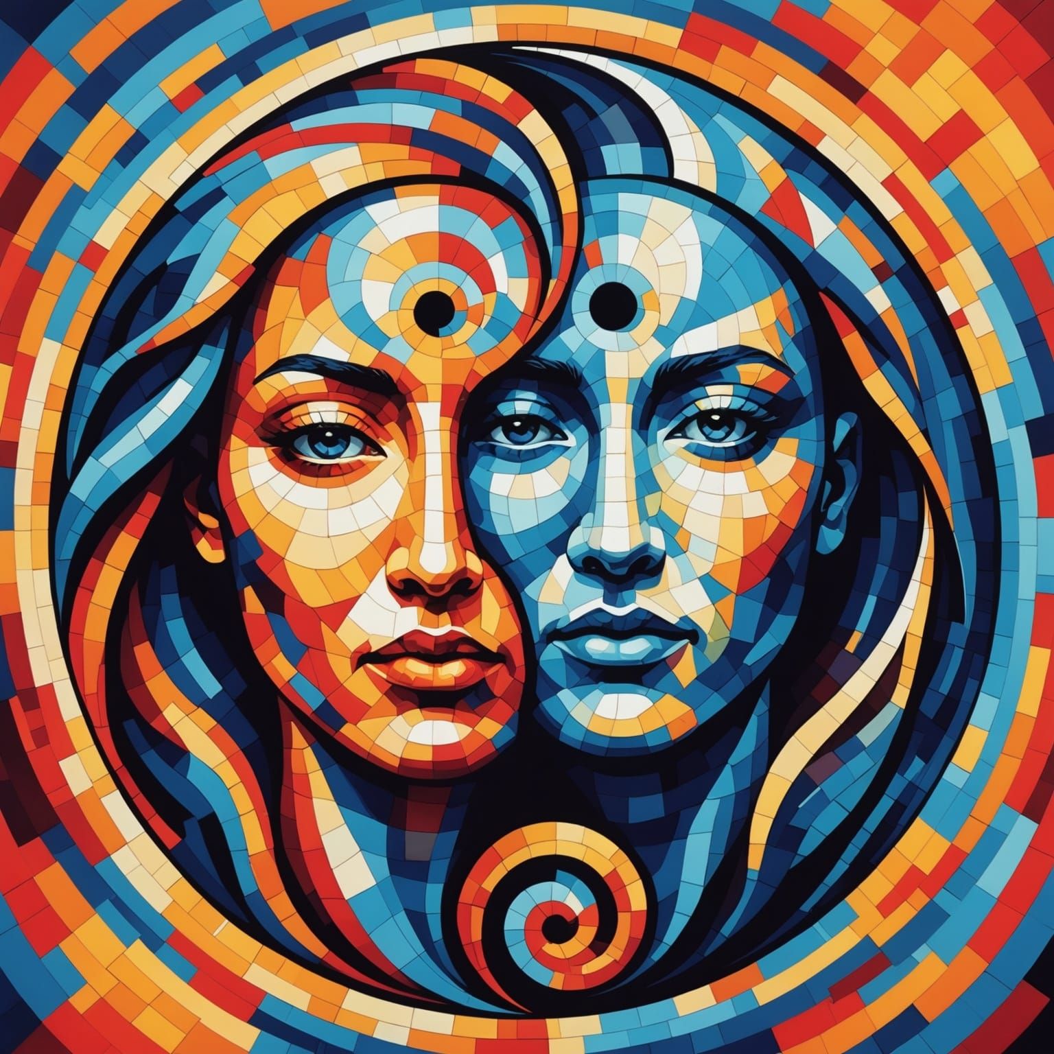 Yin Yang Abstractionism