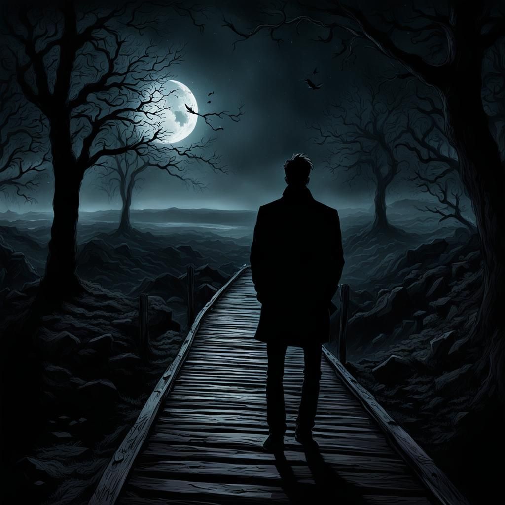 Dark Night: A Surreal Vision of Urban Anxiety