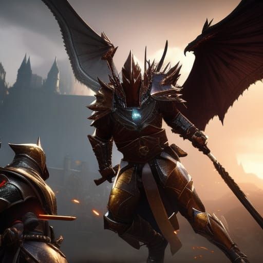 Dragon Knight concept 2