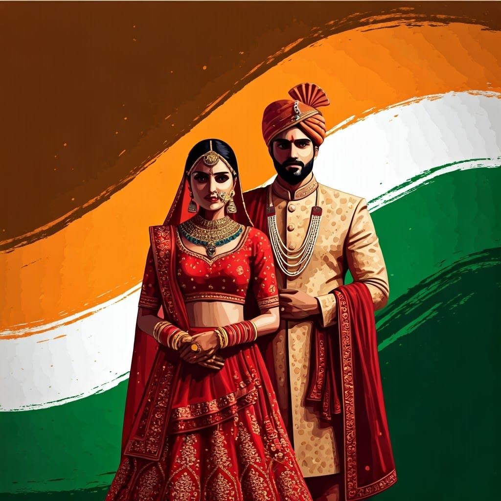 Amrit and Anupa from India.