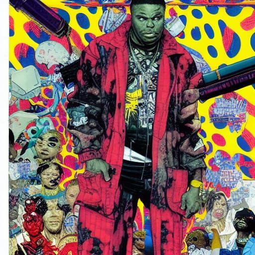 Violent Graphic Novel Characters in High Fashion Streetwear