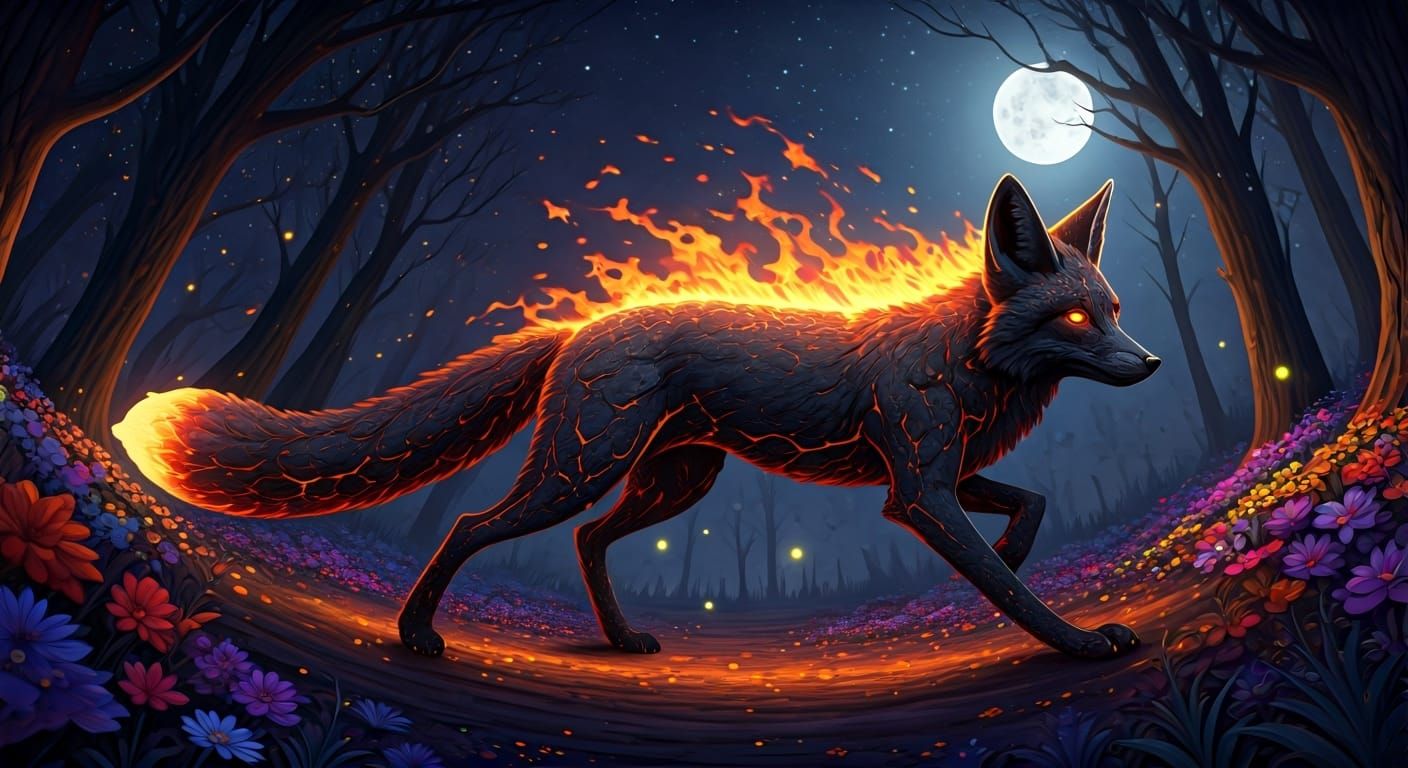 Lava fox