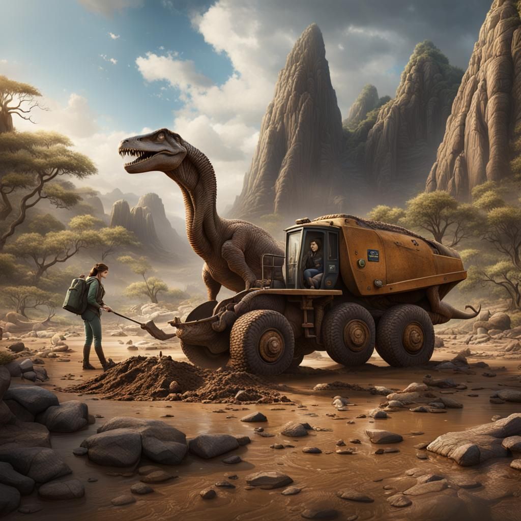 Anna Kendrick as Paleontologist Digging Dinosaur Fossils
