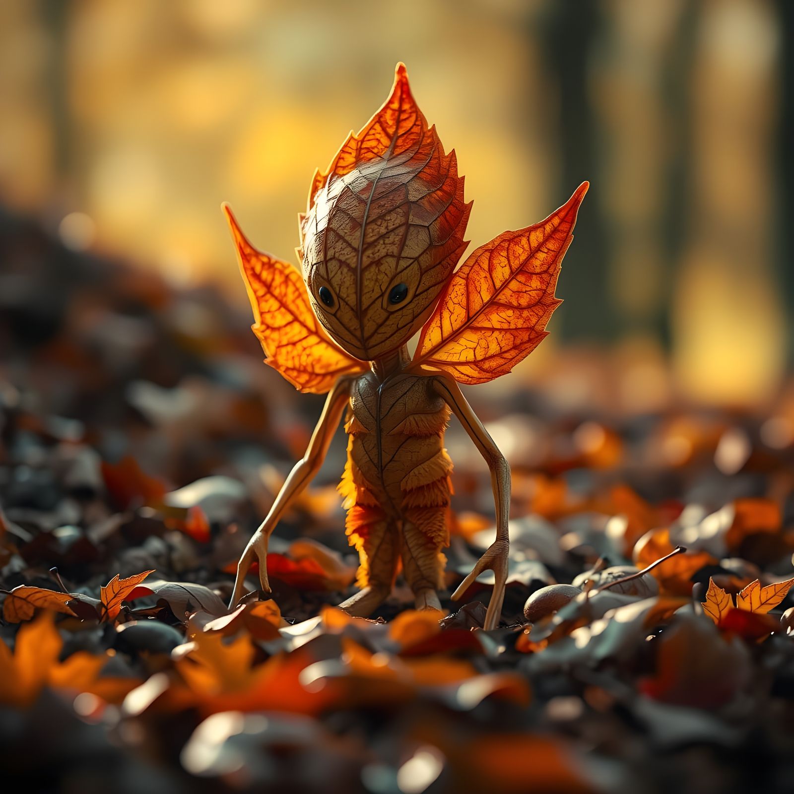 Surreal Leaf Guy