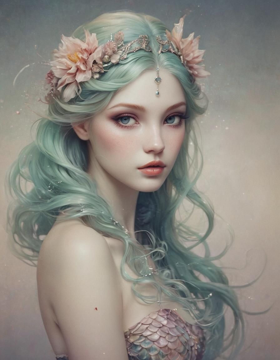Mermaid Portrait v2