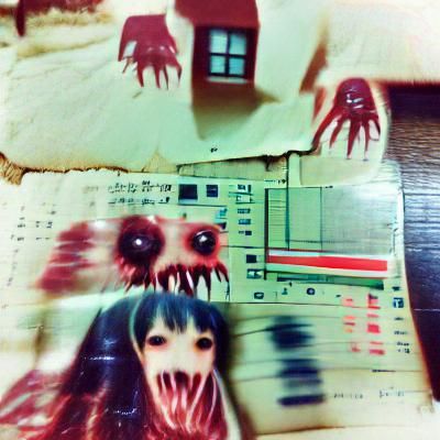 Creepy Analog Horror Image
