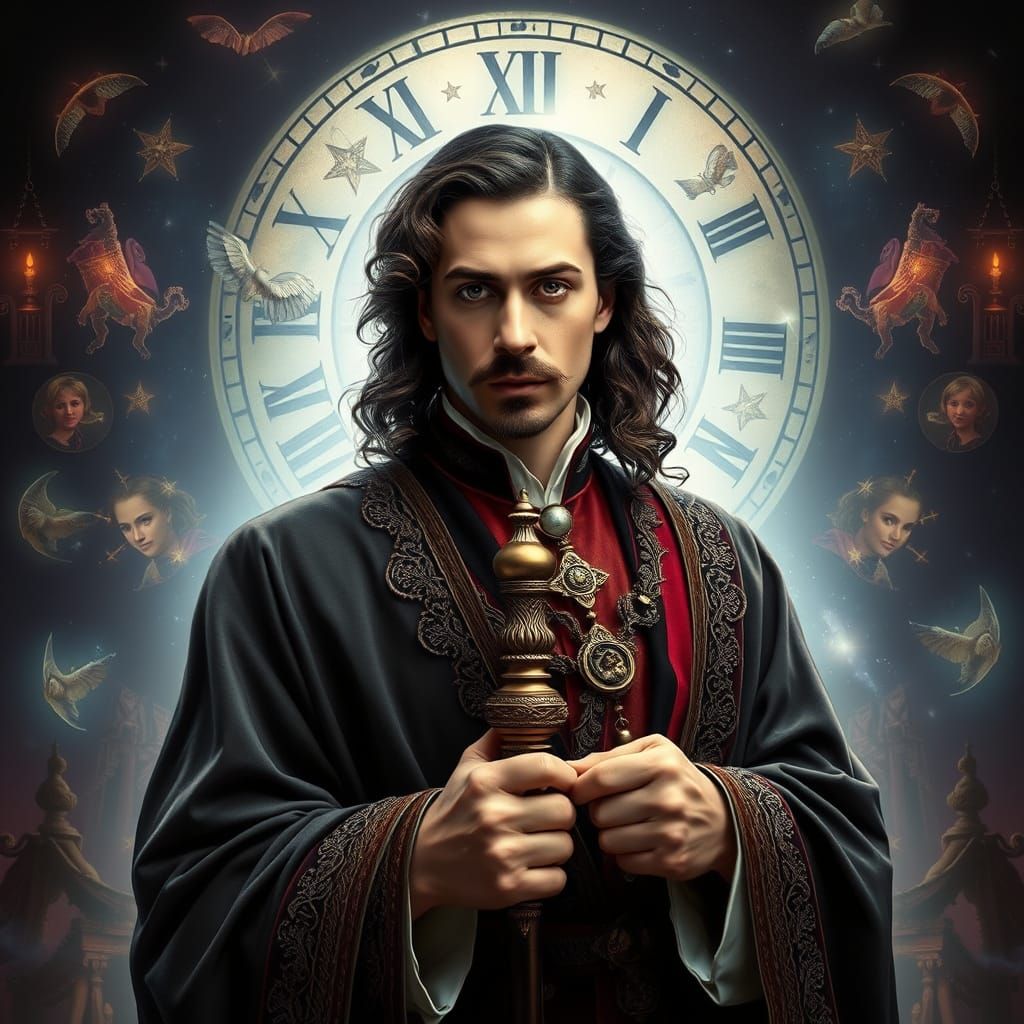 Portrait of Prince Jeremi Wiśniowiecki in Magical Dimension