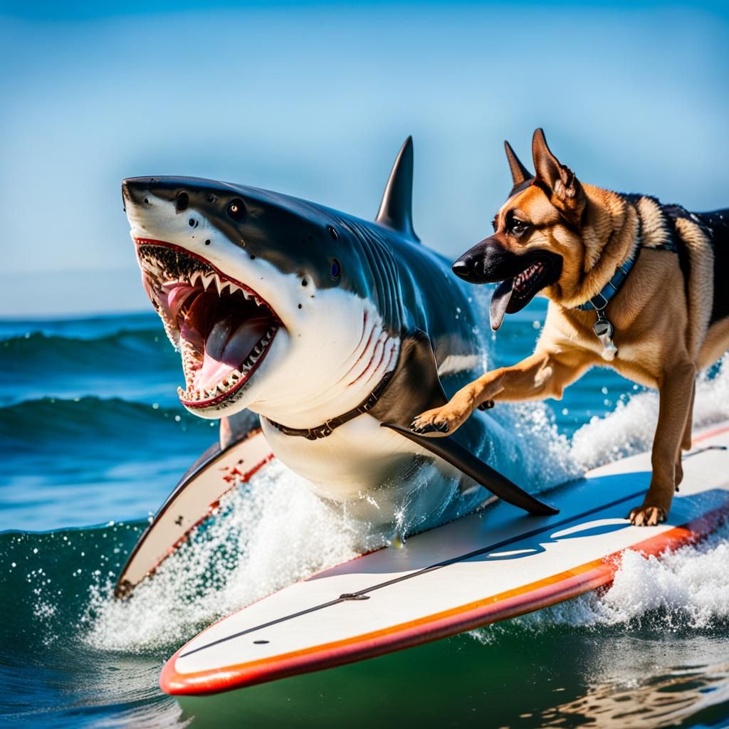 Gnarly dude!  He went that a way!