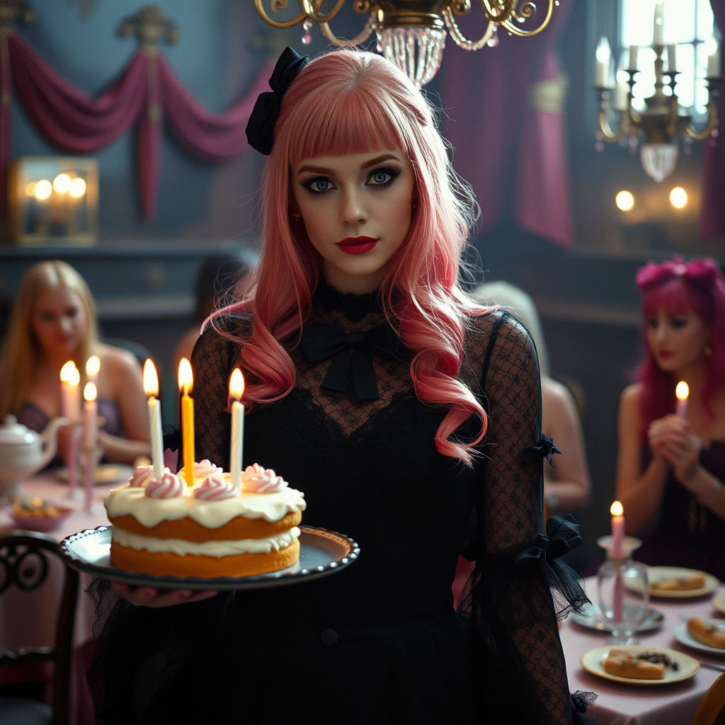 Gothic Tea Party: A Cinematic Birthday Celebration