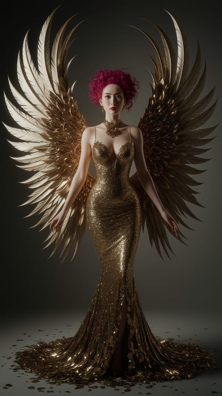 Vibrant Rio Carnival Celebration in Impasto Oil Painting Sty...