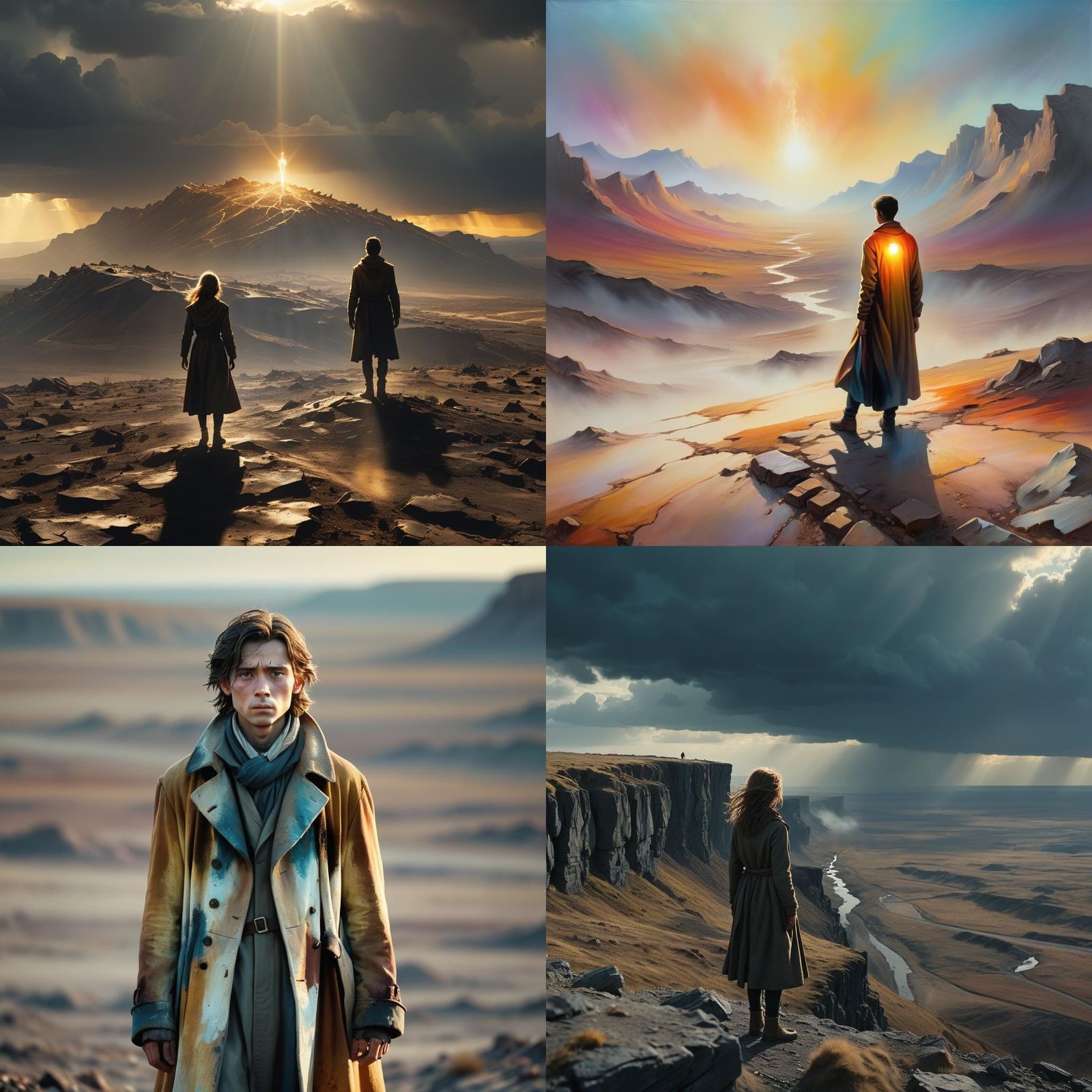 Symbolic Glimmer of Hope Amidst Despair