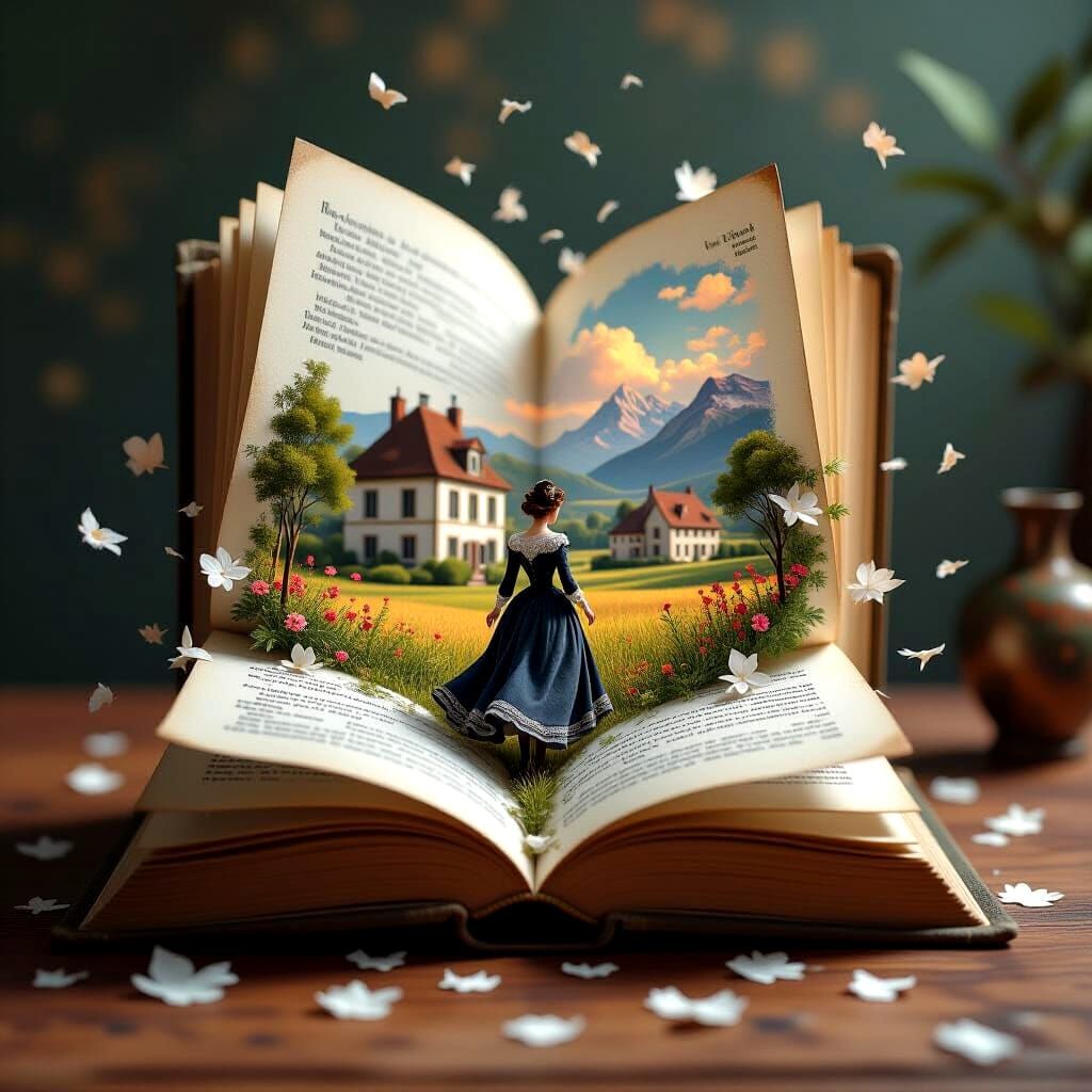 Madame Bovary Escapes Storybook into French Normandy