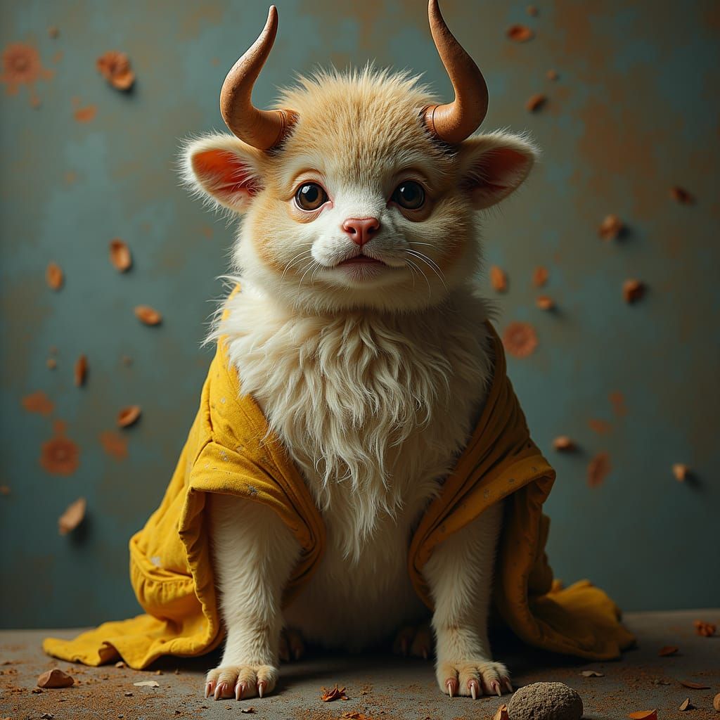 Dreamlike Surreal Portrait in Hyperreal Style