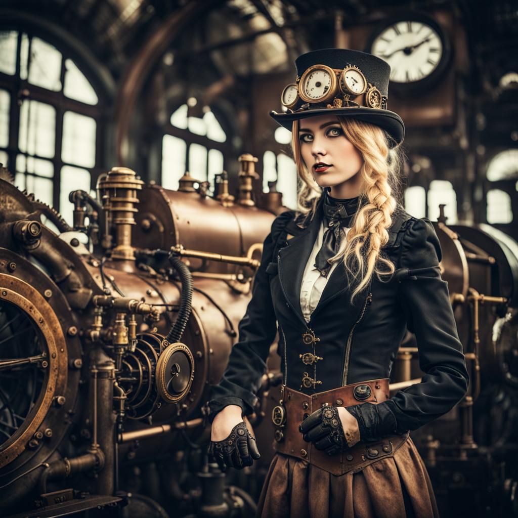 Steampunk world: The machinery