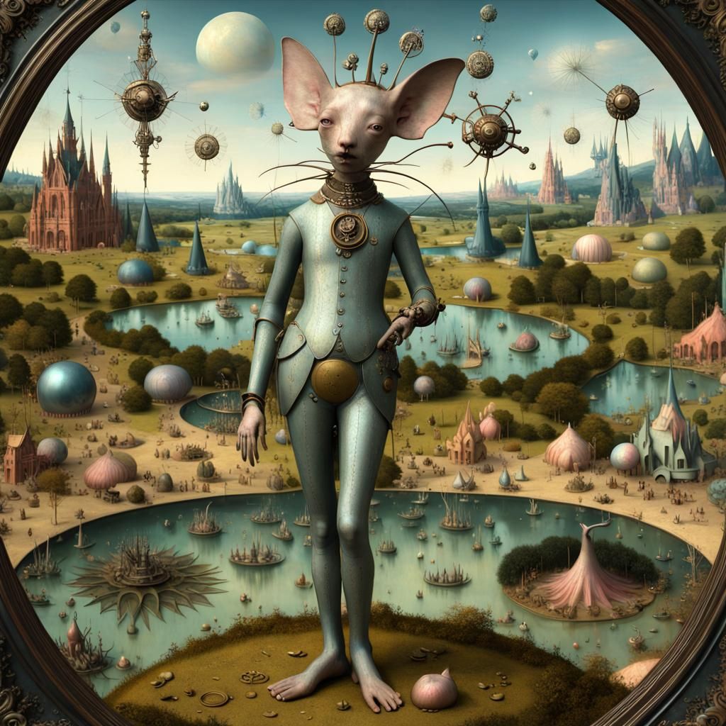 Steampunk Soul in Earthly Delights: Digital Render