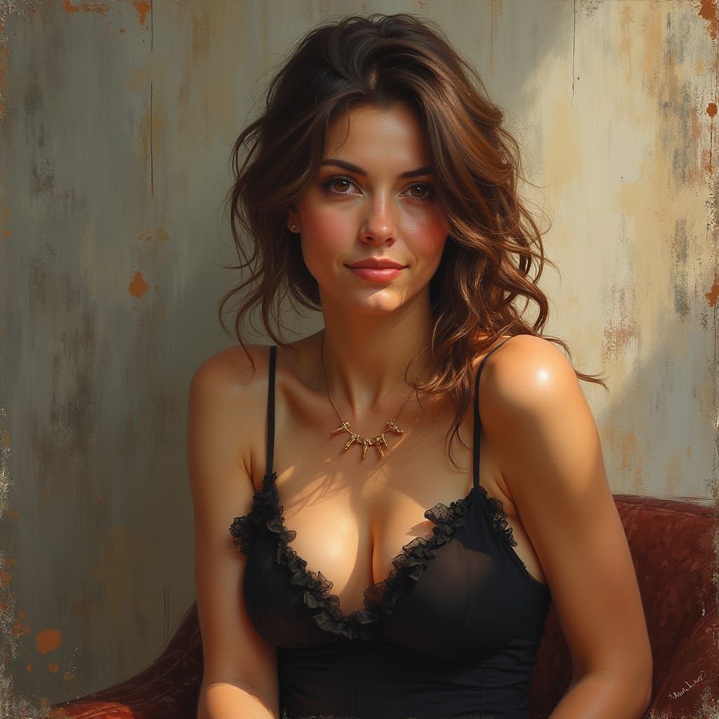 Intricate Fantasy Landscape in Digital Painting Style