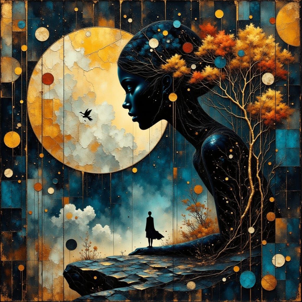 Abstract Romantic Reflection in Mirror of Numbers