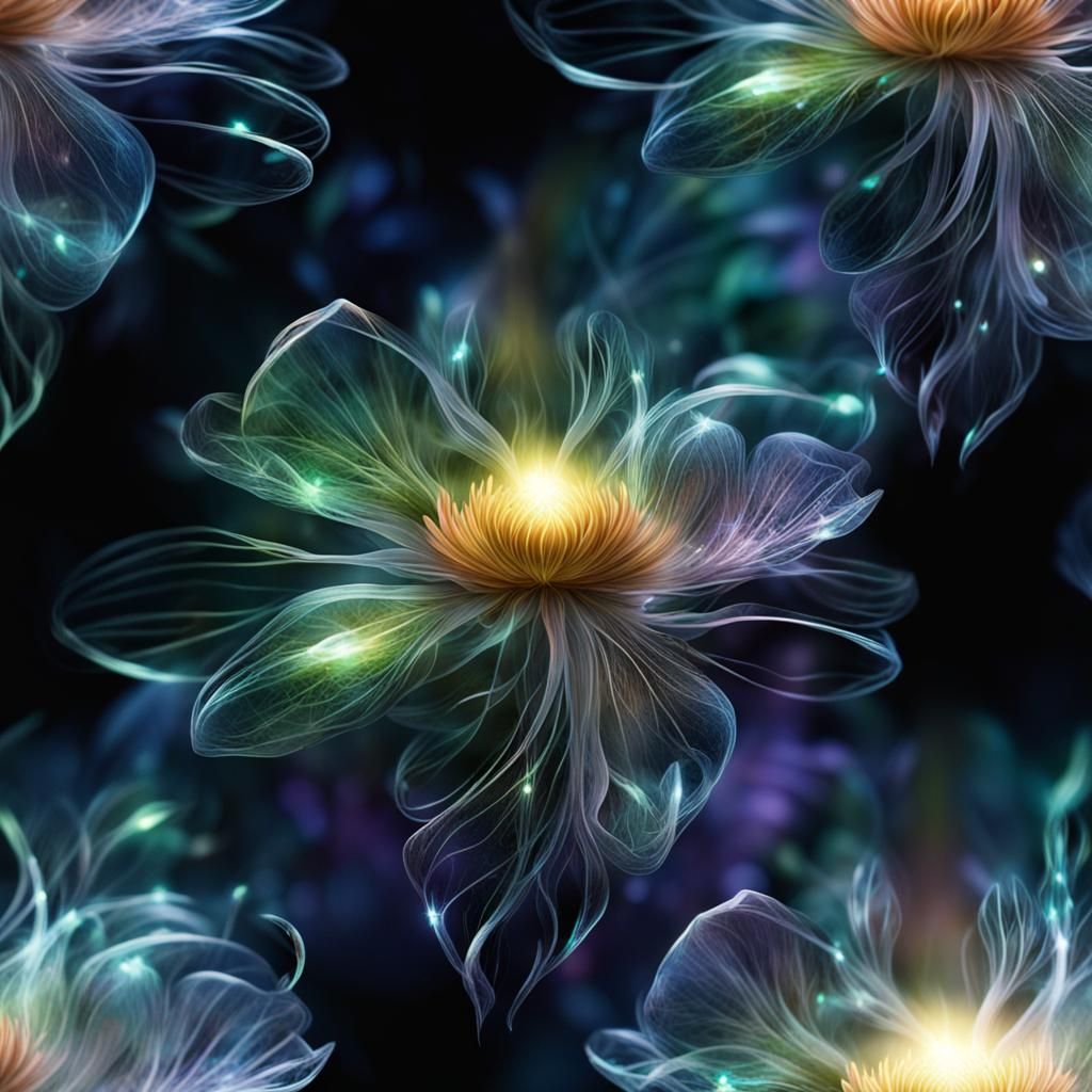 Magical Flower 6/6 ~ Repeating Pattern