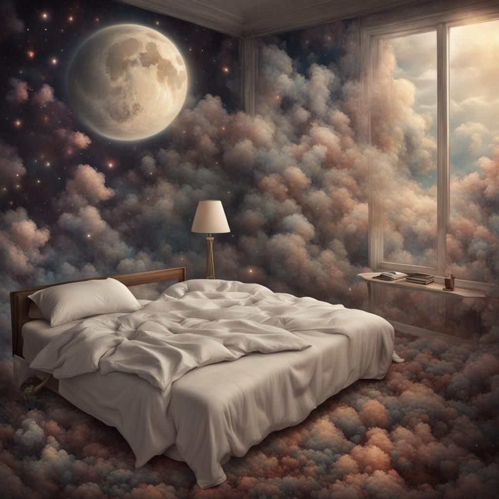 Surreal Lucid Dreamscape: A Journey Within