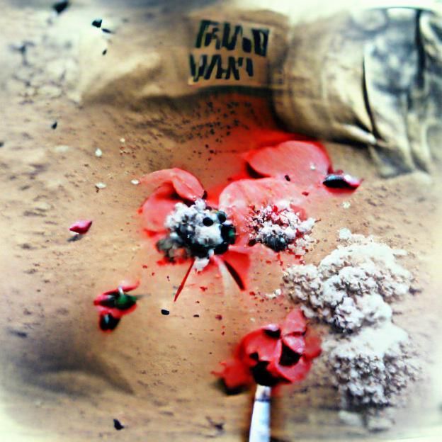 Poignant War Scene Reflects Mortality