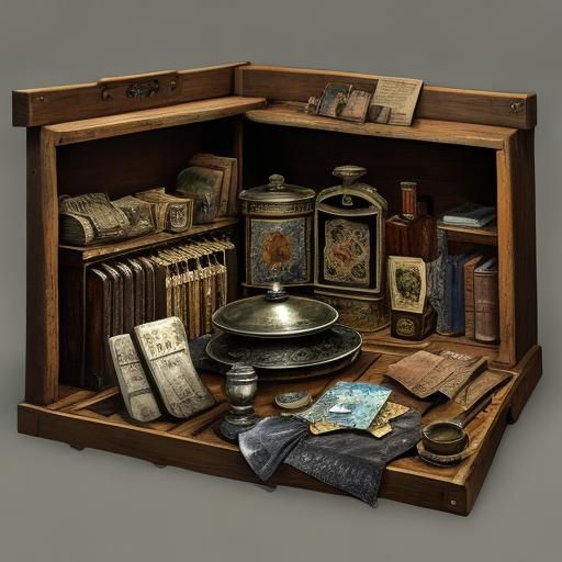 AI Generated Image of Cursed Belongings