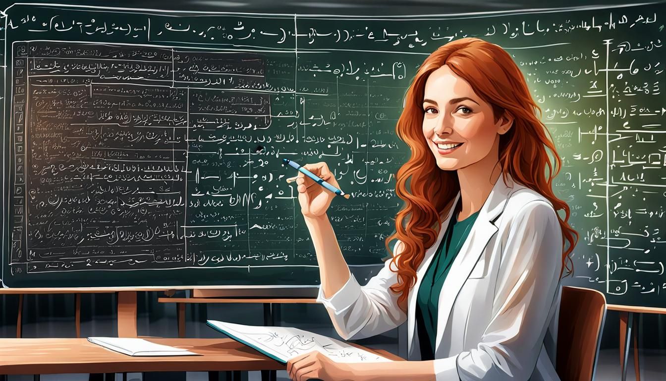 Algerian Teacher Writes About AI: Vivid Digital Art