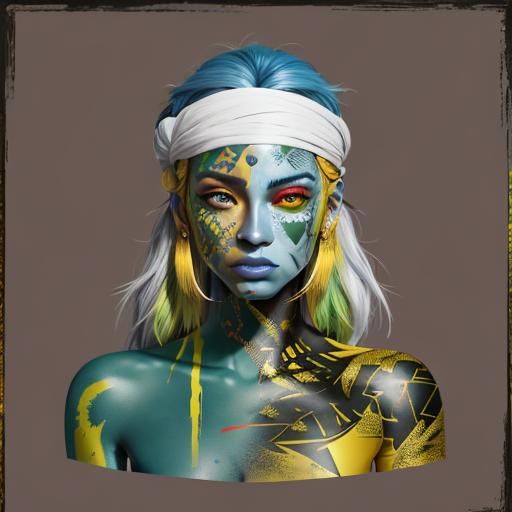 Cinematic Portrait with Realistic Skin and Vibrant Colors