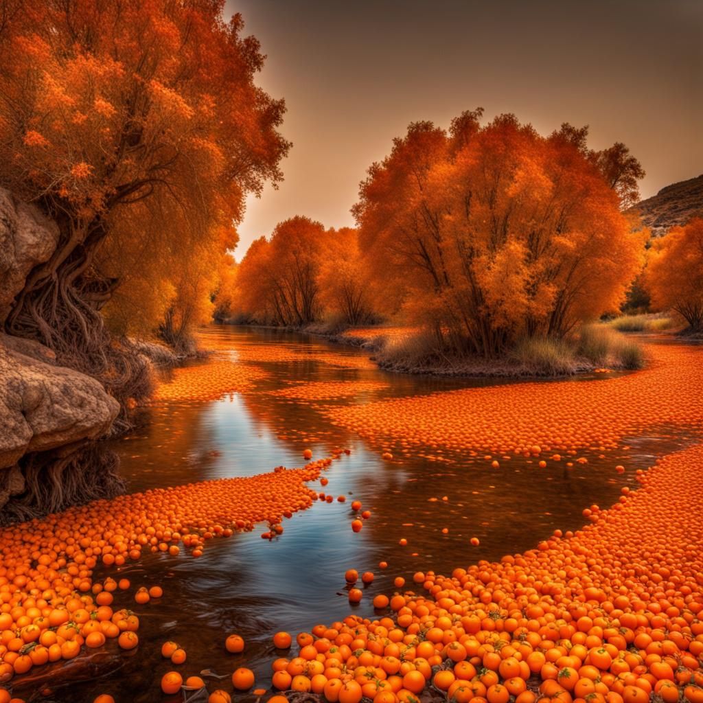 A world of orange
