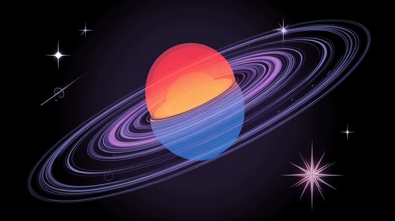 Vibrant Infrared Photo of Dynamic Universe