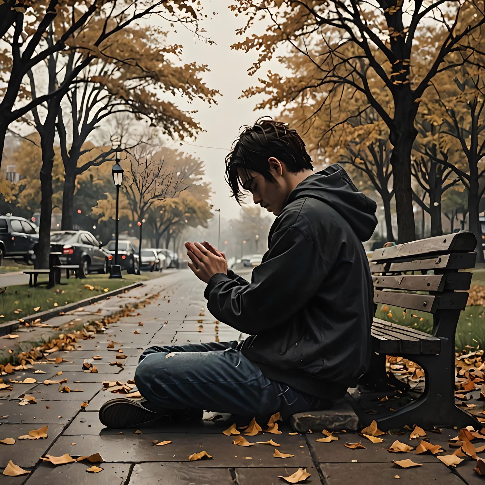 Shattered Heart in Hand: Image of Lost Love