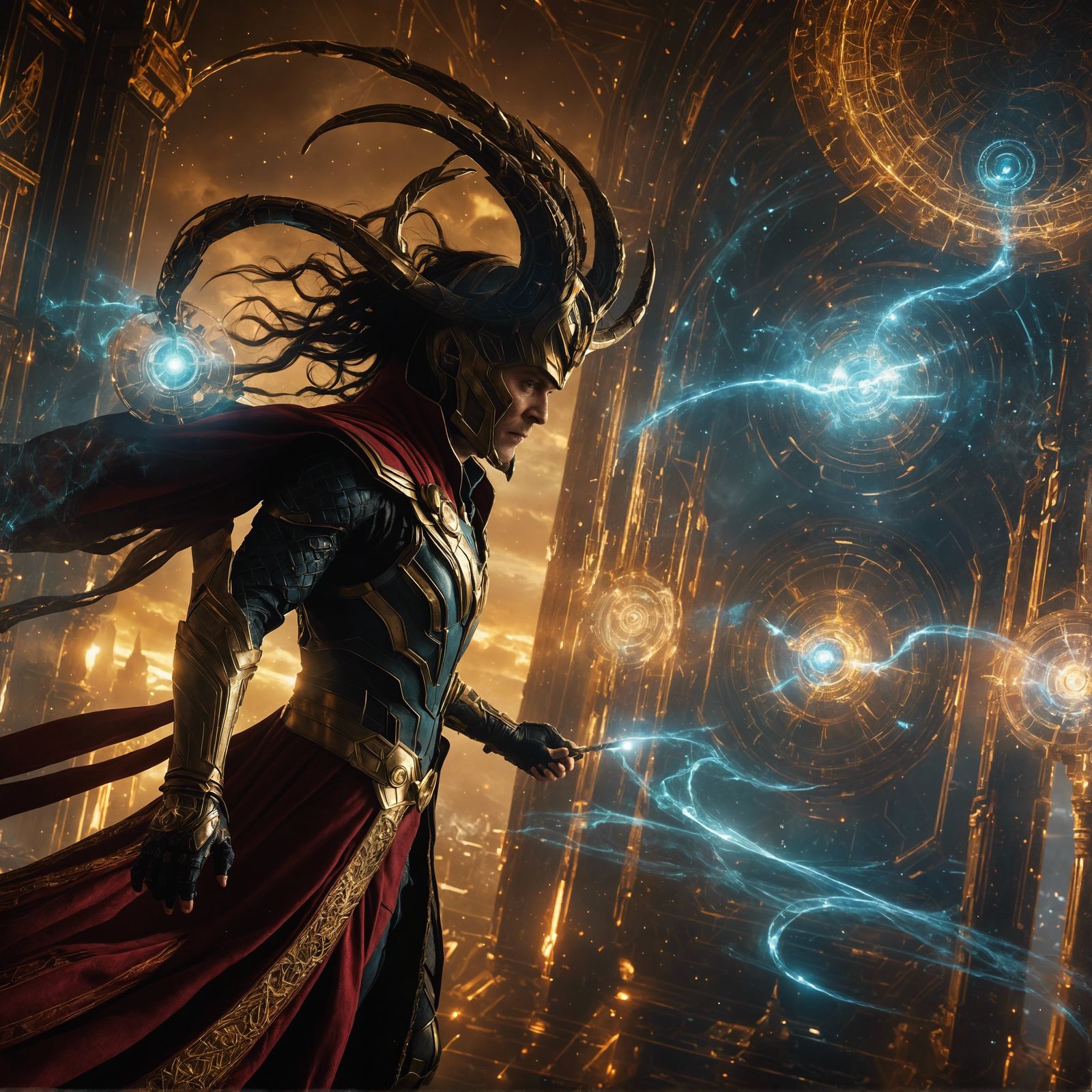 Trickster God as Guardian in Quantum Realm