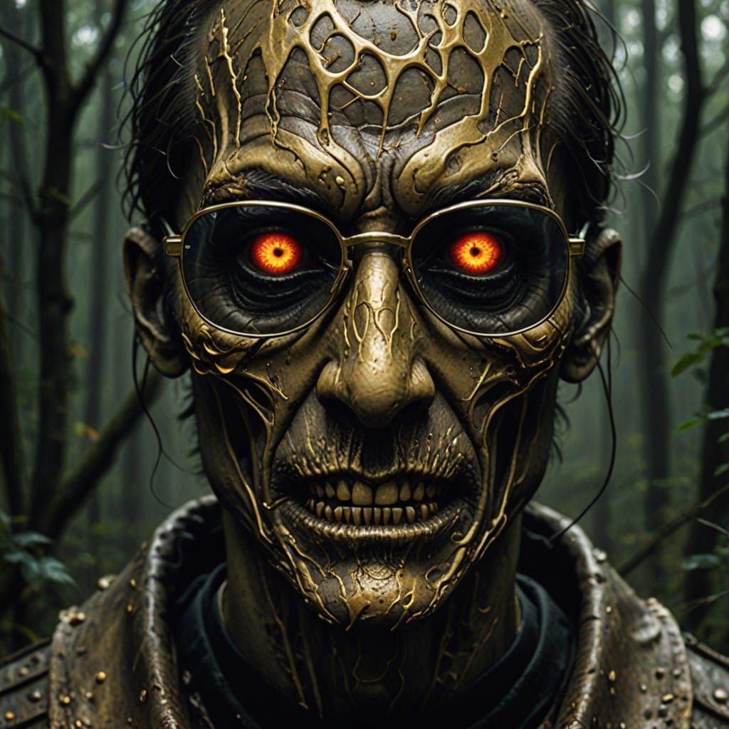 Fractal Fantasy: Neon Emeralds in Deep Space