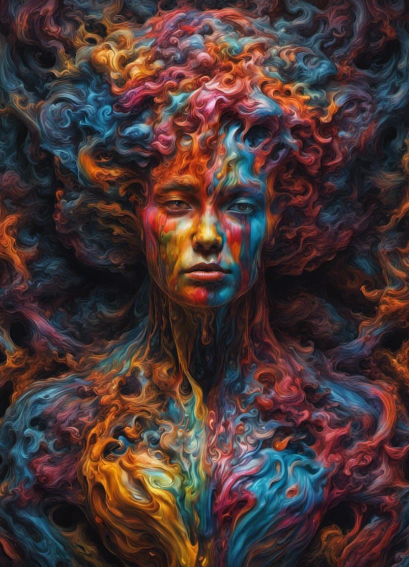 "The last AI art creation"