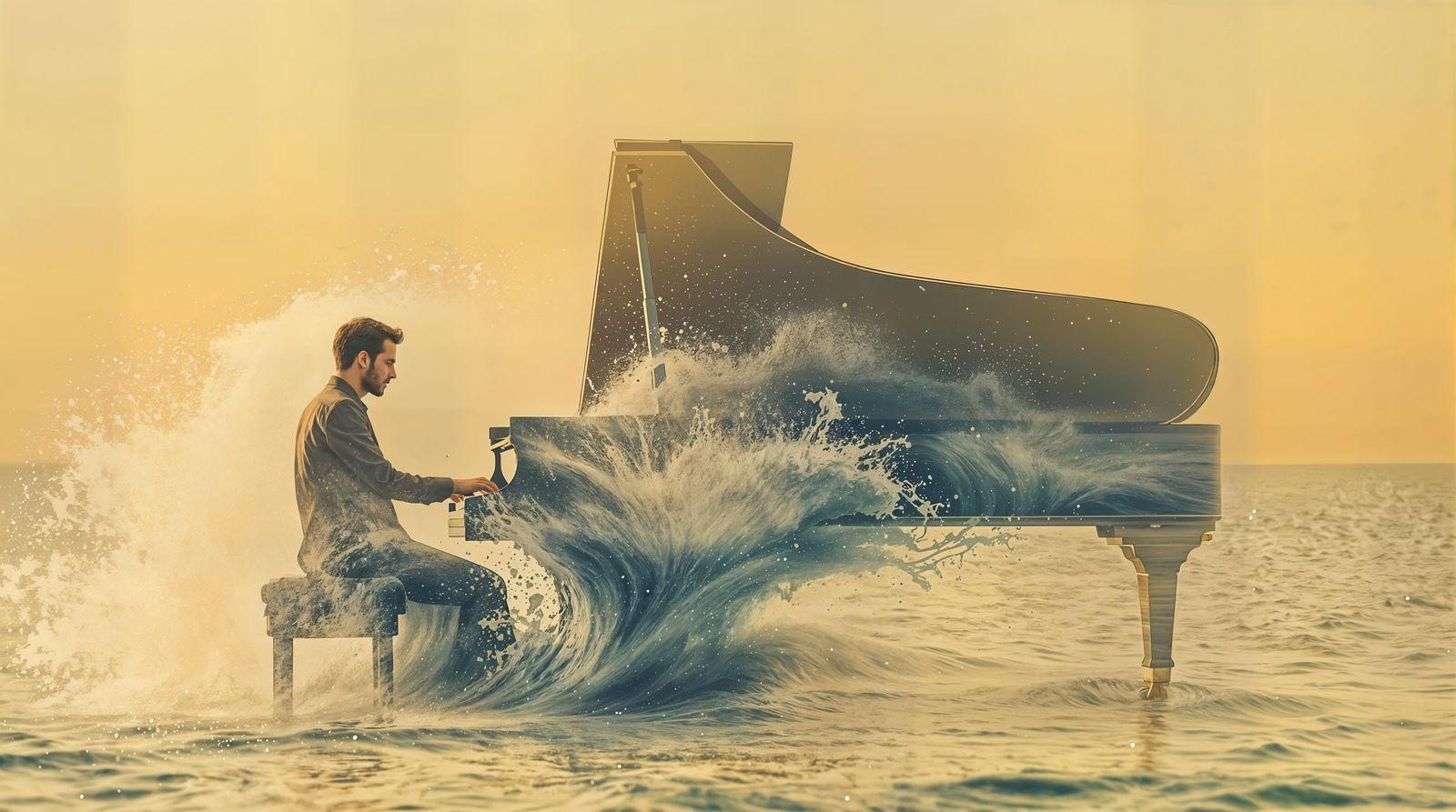 Piano Maestro Conquers the Ocean