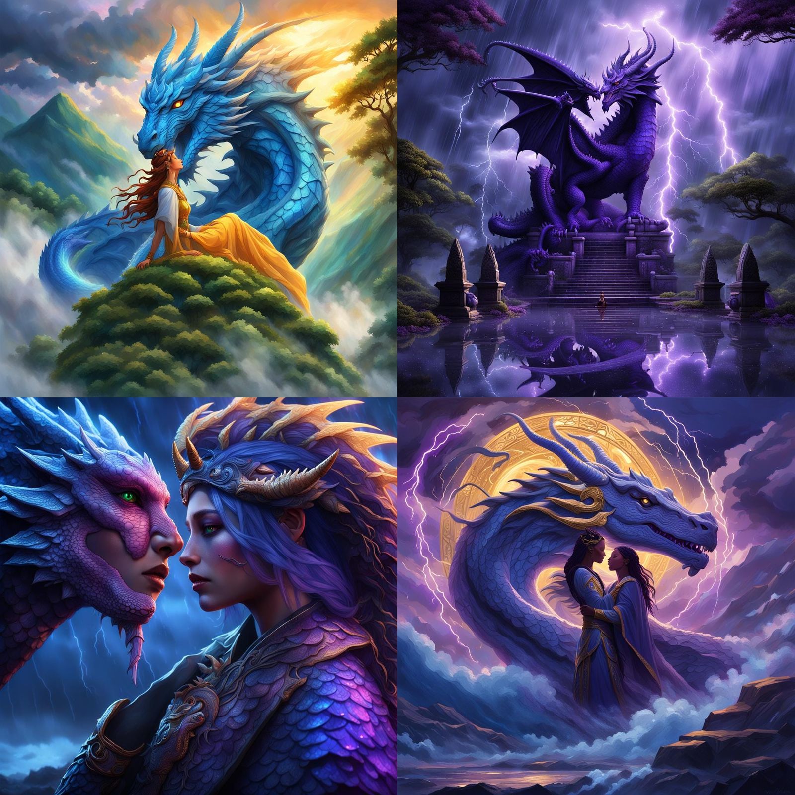 Dragons 2 Priestess Idol inspired by Reincarnated as a Slime