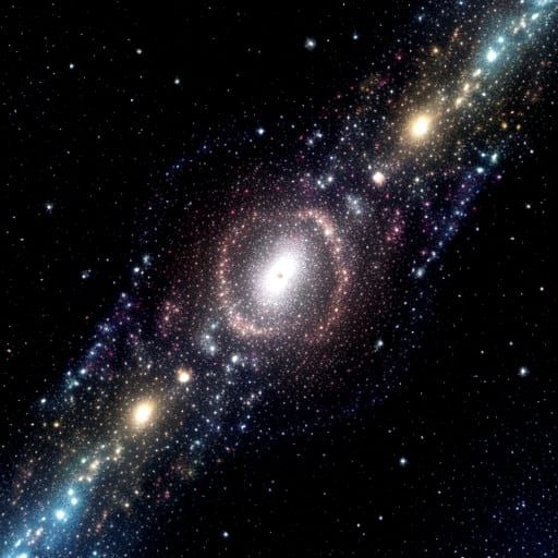 Cosmic Celebration in Space