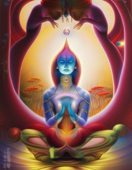 Surreal Transformation with Dynamic, Detailed Elegance