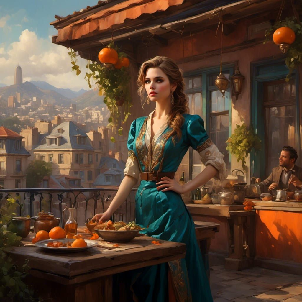 Anna Kendrick in Hitchcock Style San Francisco Rooftop