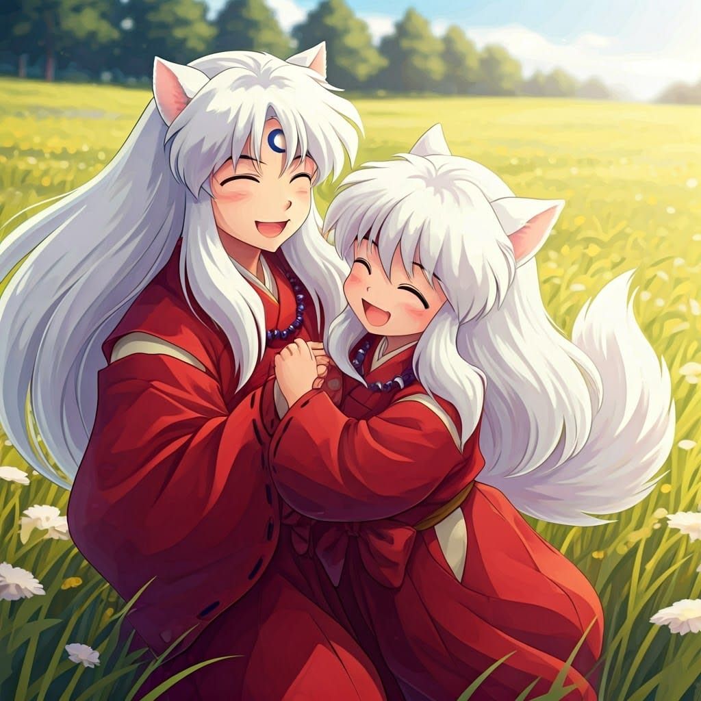 Manga-Inspired Twin Brothers Playfully Chase Ball in Sunlit ...