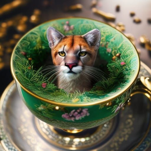 Cougar In A Tea Cup