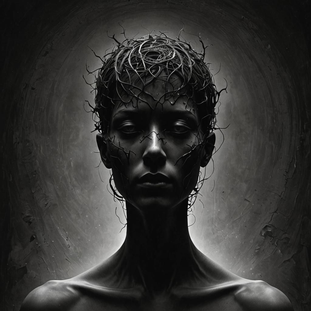 Emptiness: AI's Vision of a Soul's Void