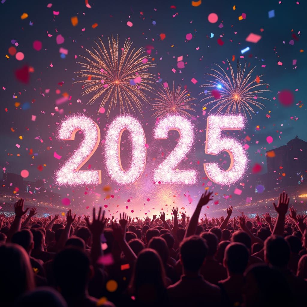 Electric Celebration Breaks Out in 2025 as Confetti and Fire...