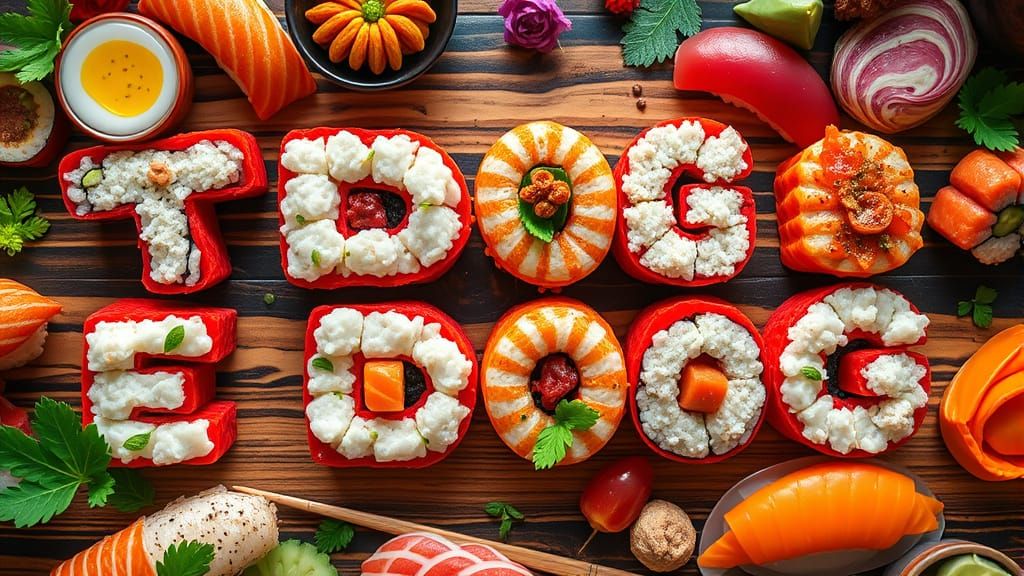 Tdog E Dog Sushi Art (Continued)