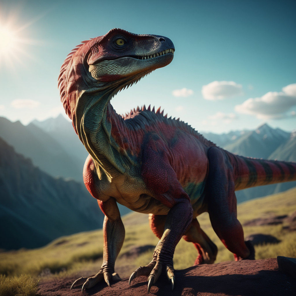 Epic Mountains in Vibrant, Cinematic Splendor