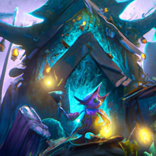 Luz from the Owl House in Detailed Fantasy Art