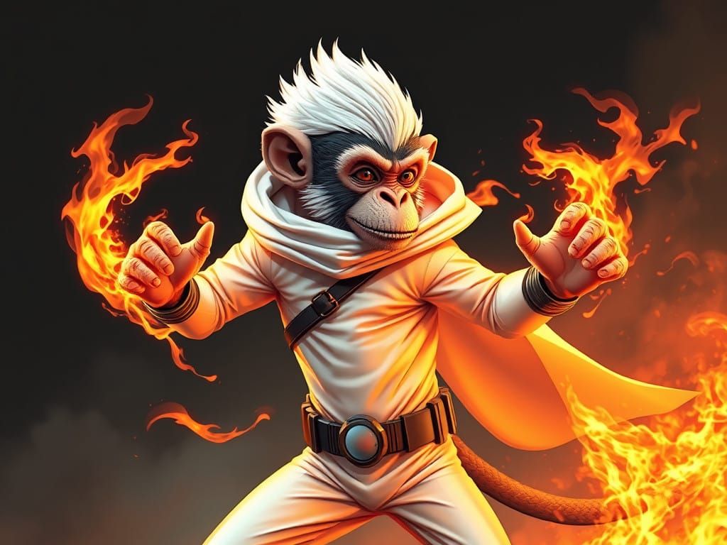 Vigilante Monkey Champion Blaze